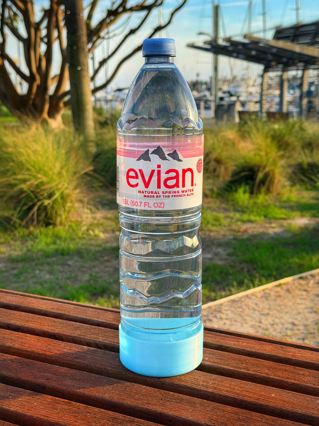 Bowl Only made for Evian 1.5L ( Larger Evian Bottle )