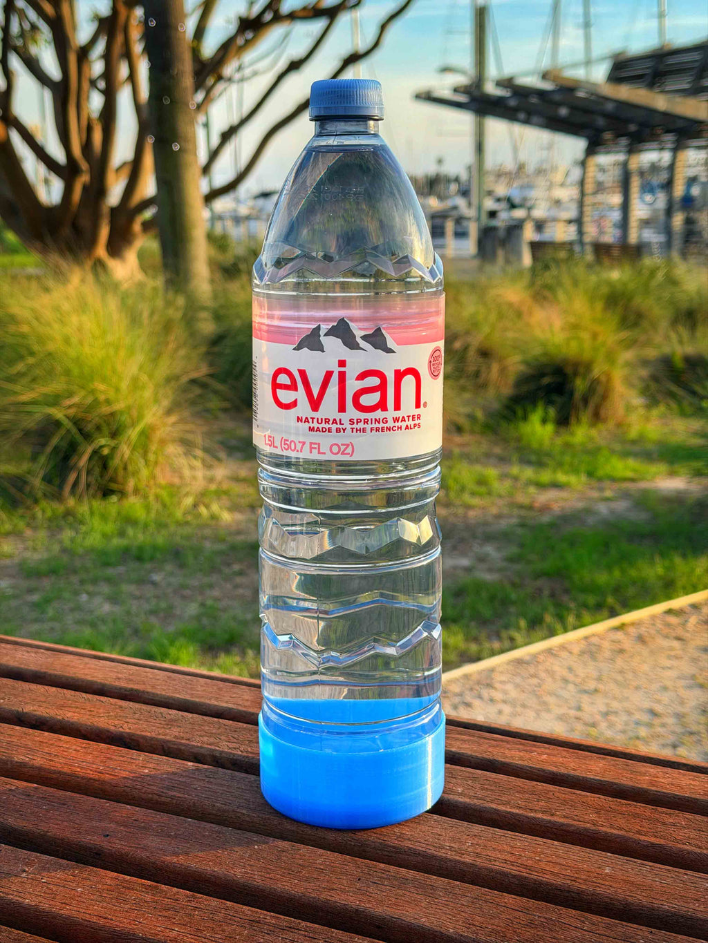 Bowl Only made for Evian 1.5L ( Larger Evian Bottle )