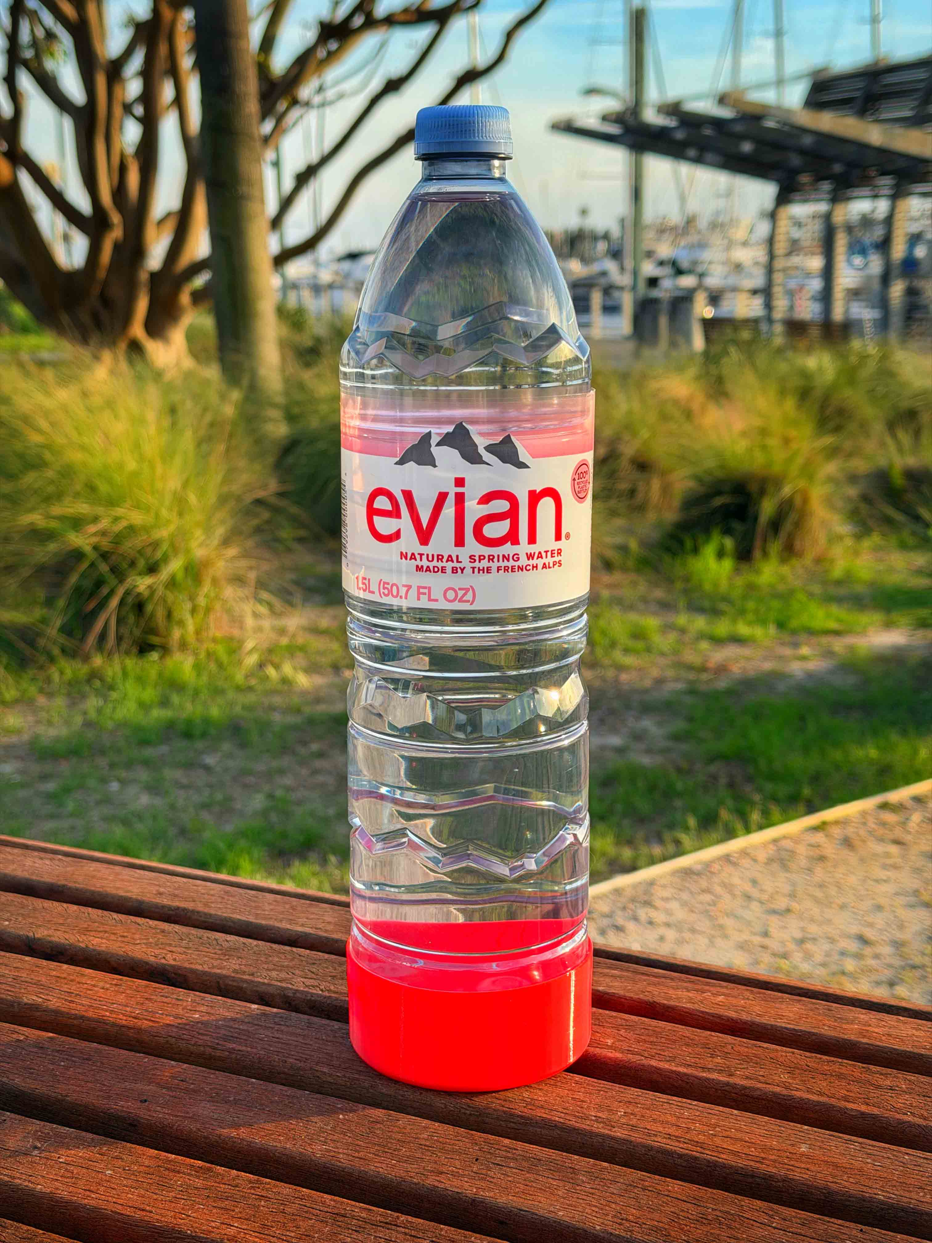 Bowl Only made for Evian 1.5L ( Larger Evian Bottle )