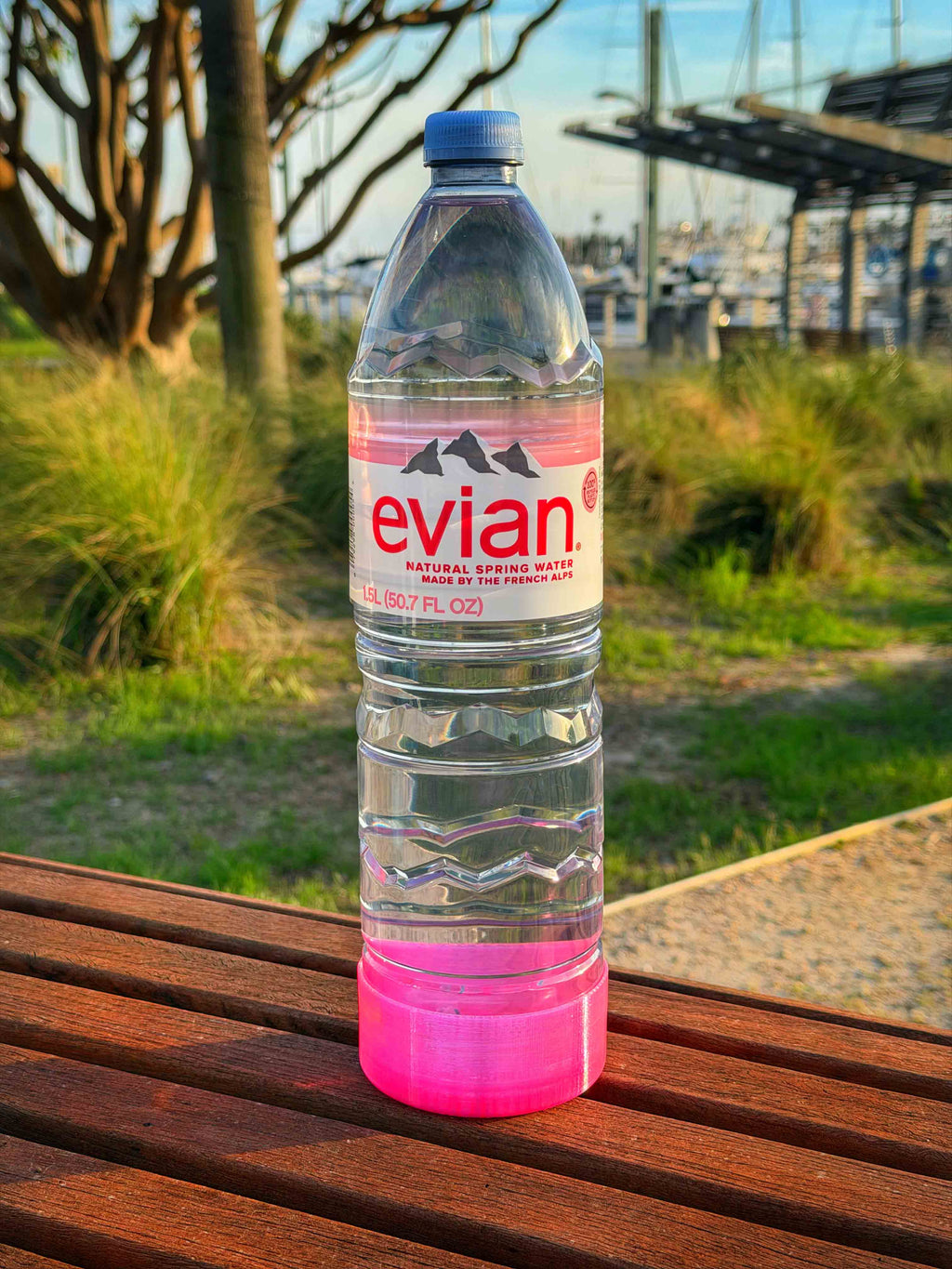 Bowl Only made for Evian 1.5L ( Larger Evian Bottle )