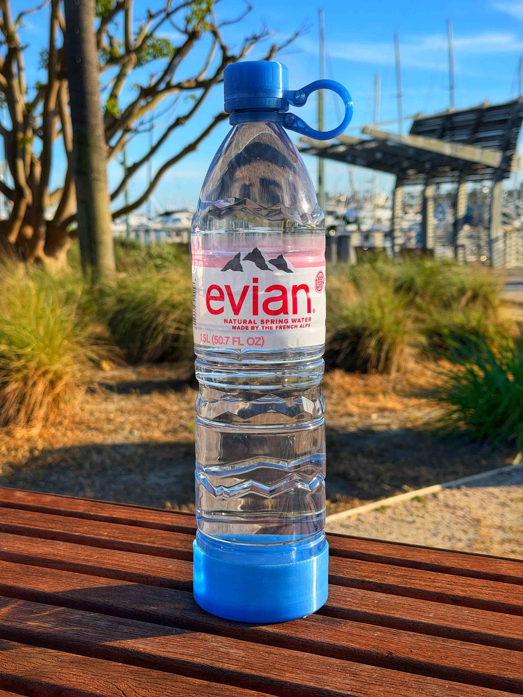 Bowl & Sports Cap KIT for Evian 1.5L ( Larger Evian Bottle )