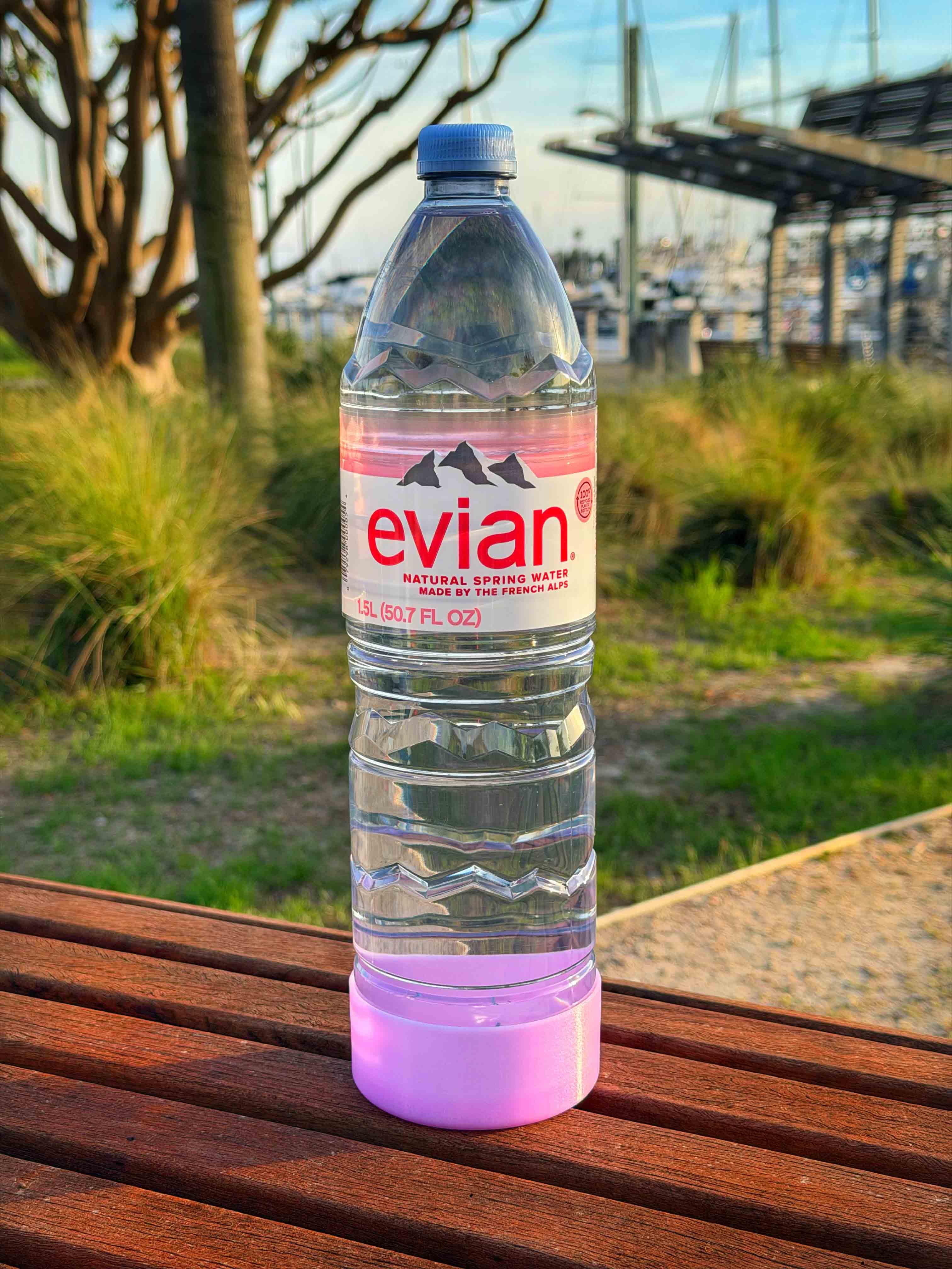 Bowl Only made for Evian 1.5L ( Larger Evian Bottle )