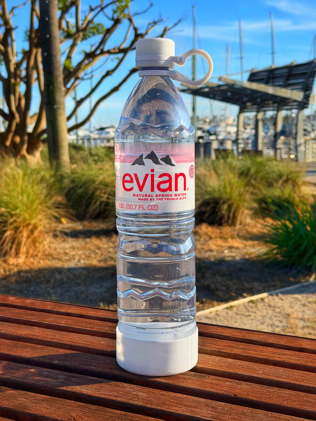 Bowl & Sports Cap KIT for Evian 1.5L ( Larger Evian Bottle )