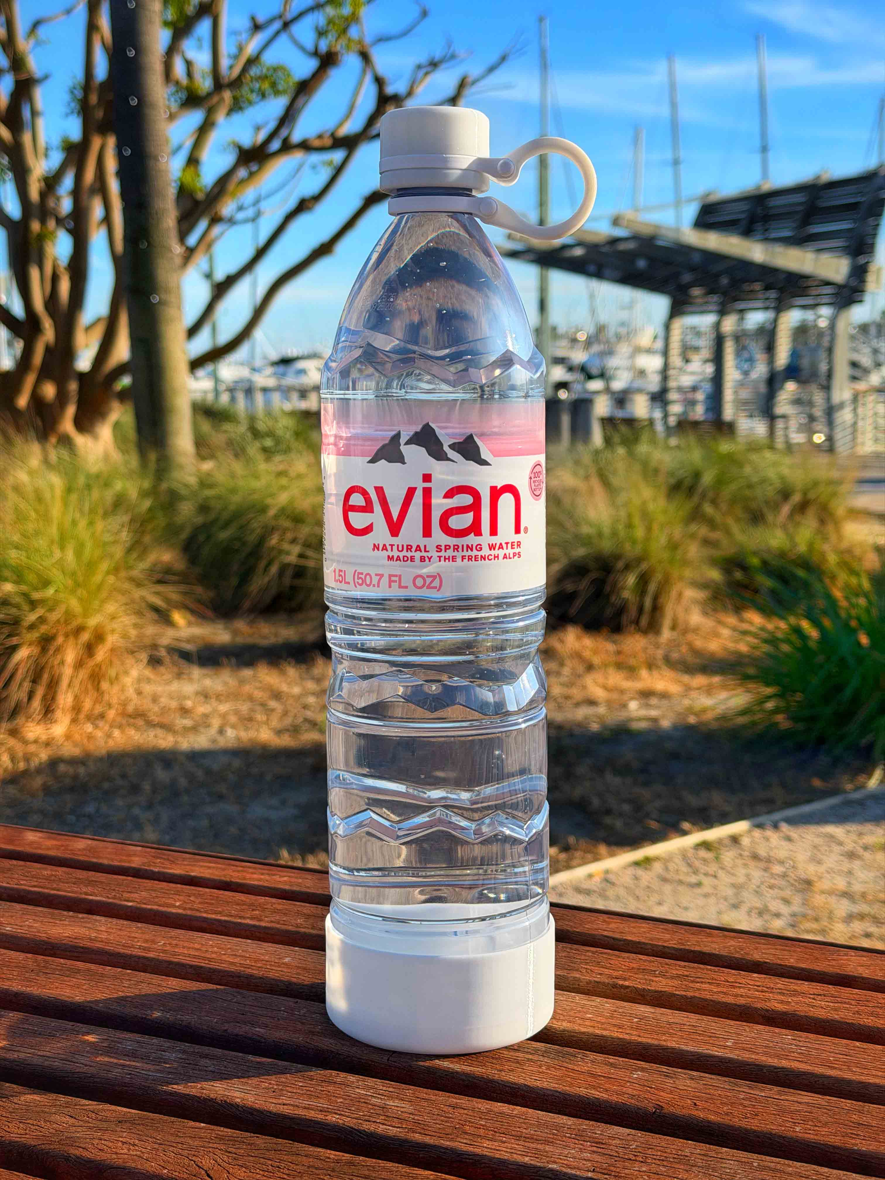 Bowl & Sports Cap KIT for Evian 1.5L ( Larger Evian Bottle )