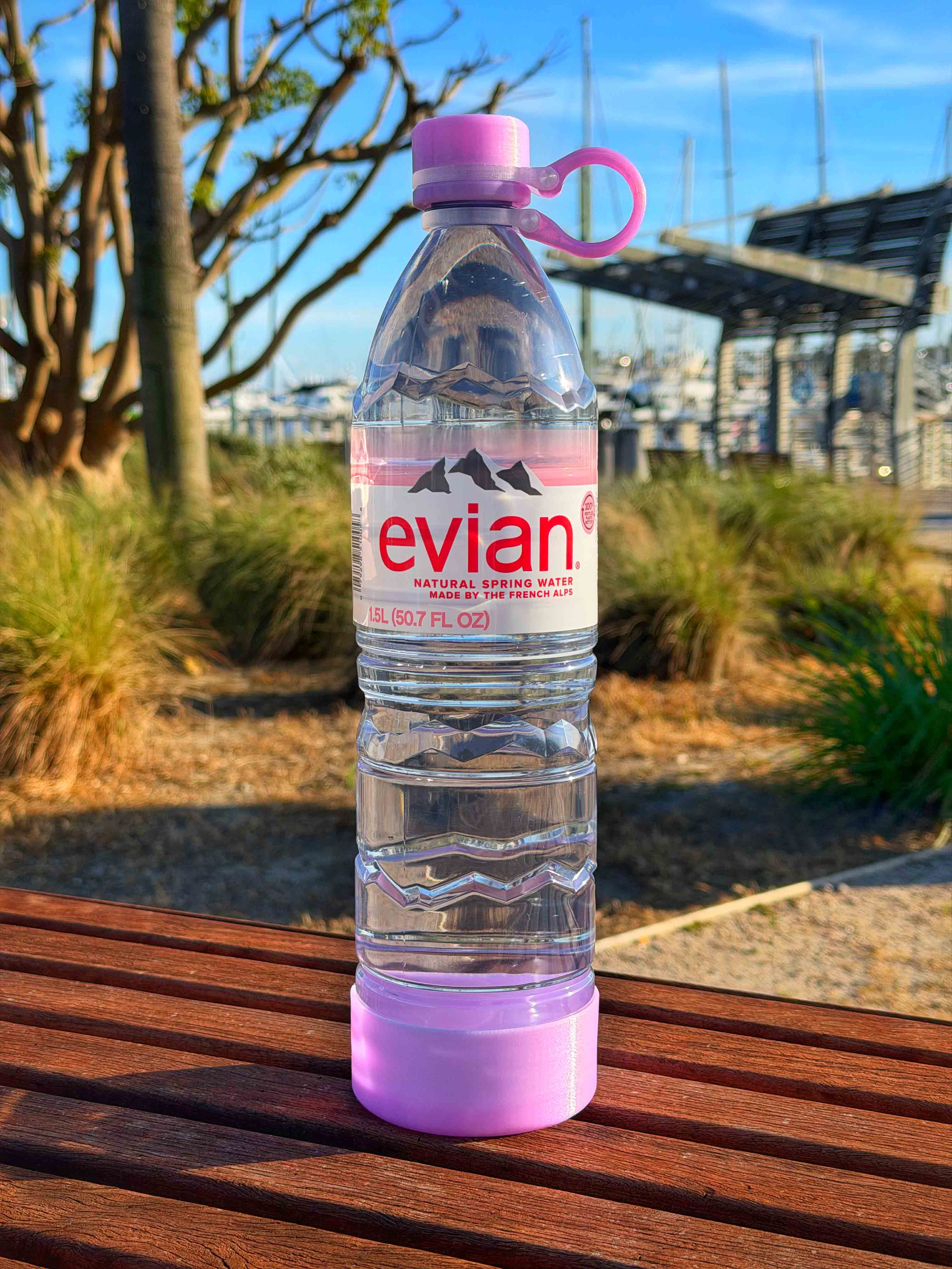 Bowl & Sports Cap KIT for Evian 1.5L ( Larger Evian Bottle )