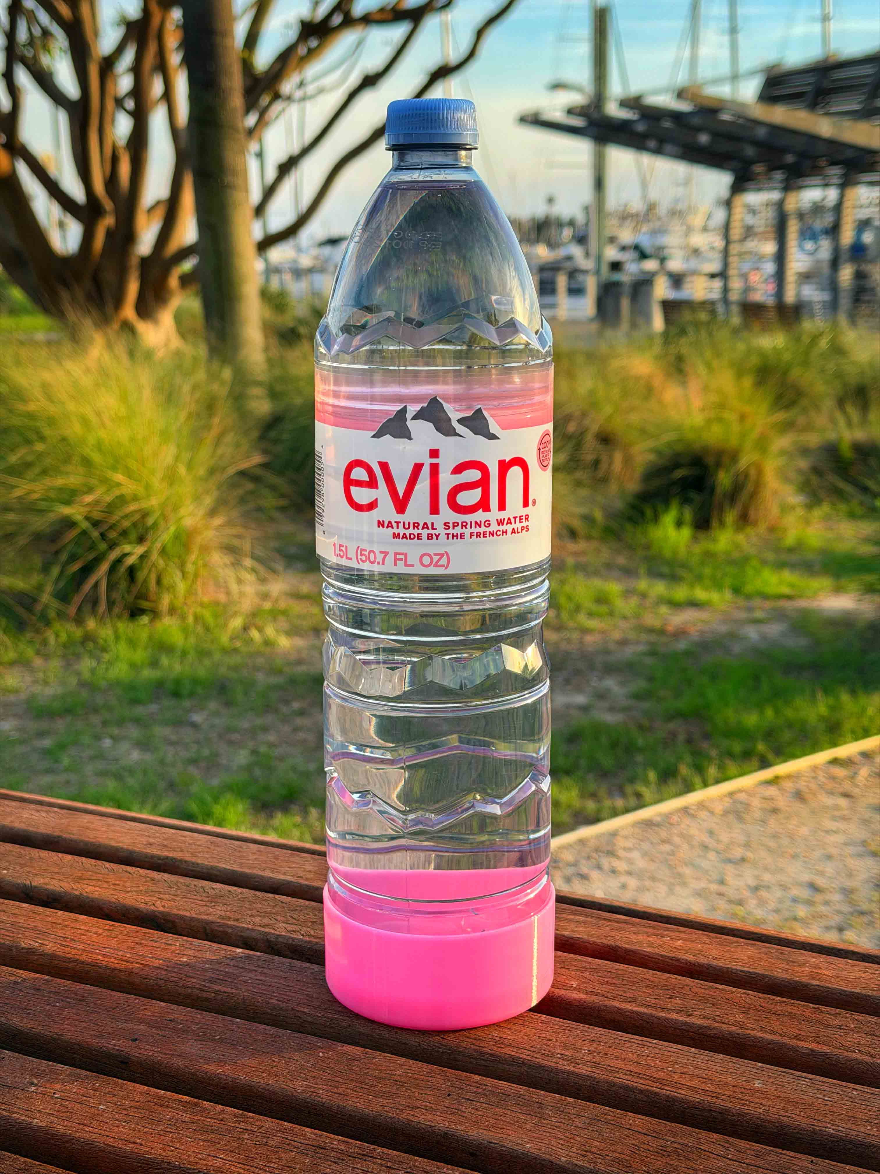Bowl Only made for Evian 1.5L ( Larger Evian Bottle )
