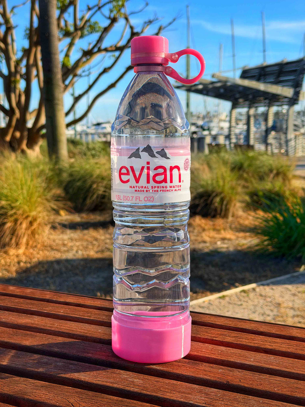 Bowl & Sports Cap KIT for Evian 1.5L ( Larger Evian Bottle )