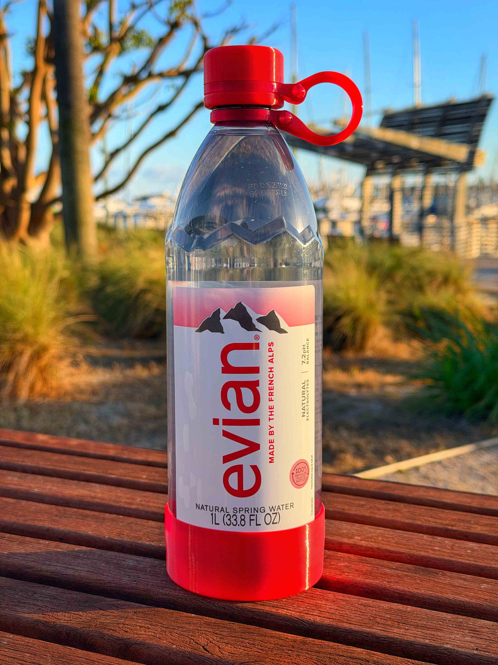 Bowl & Sports Cap KIT for Evian 1L