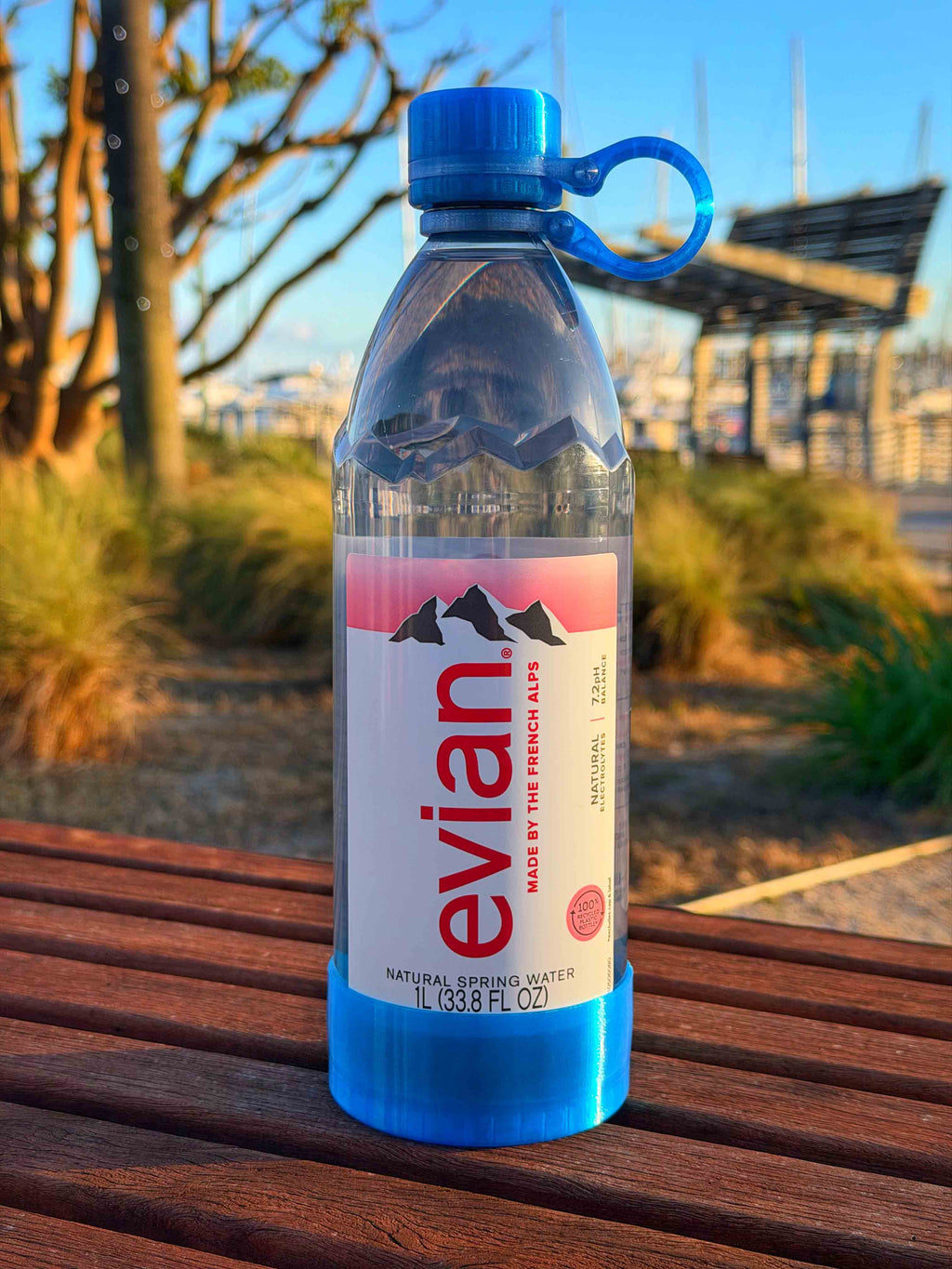 Bowl & Sports Cap KIT for Evian 1L