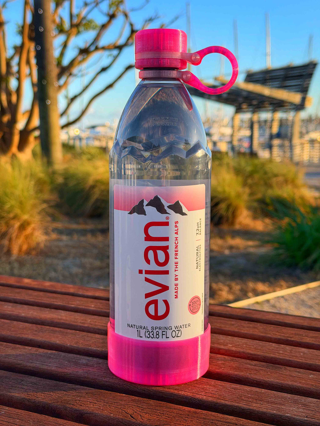 Bowl & Sports Cap KIT for Evian 1L