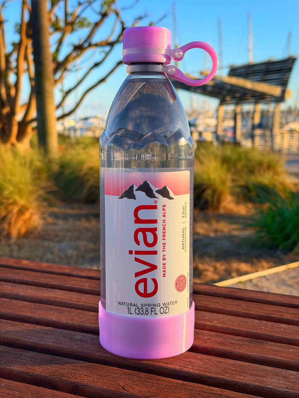 Bowl & Sports Cap KIT for Evian 1L