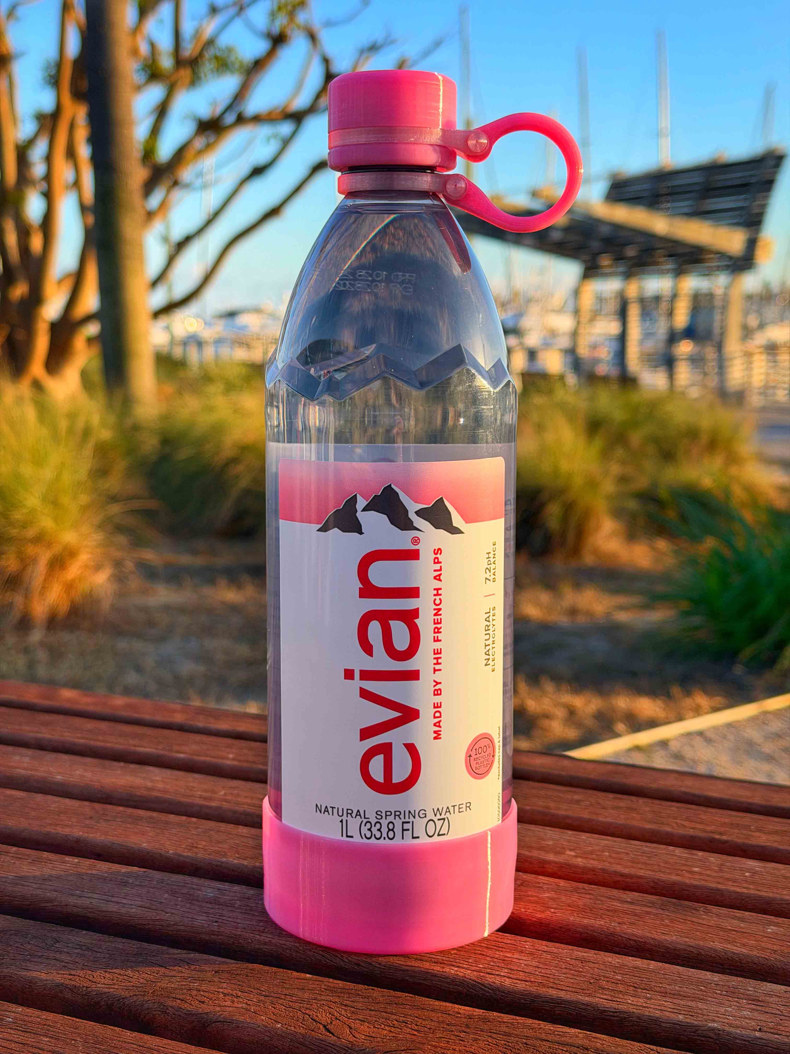 Bowl & Sports Cap KIT for Evian 1L